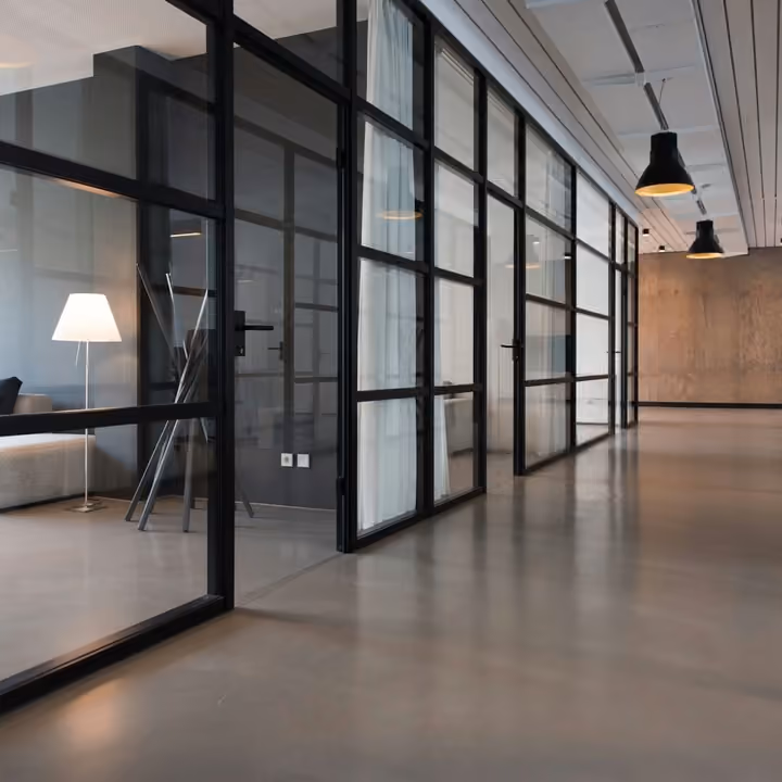 Facilities team inspecting a commercial building